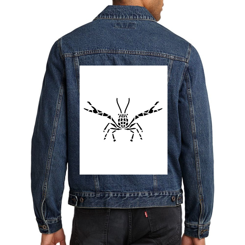 Crustaceancore For Ocean And Animal Lovers Sea Life Graphic Men Denim Jacket | Artistshot