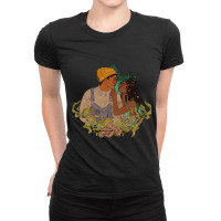 The Mermaid And The Lighthouse Keeper Ladies Fitted T-shirt | Artistshot