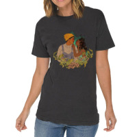 The Mermaid And The Lighthouse Keeper Vintage T-shirt | Artistshot