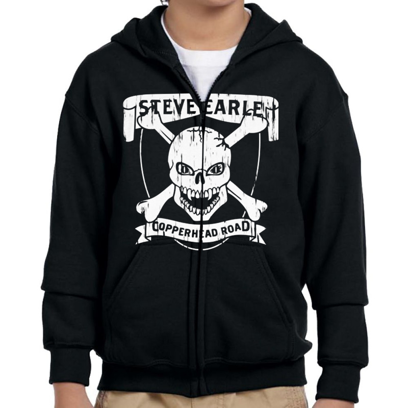 Steve Earle Copperhead Road, Steve Earle, Copperhead Road, Steve, Earl Youth Zipper Hoodie | Artistshot