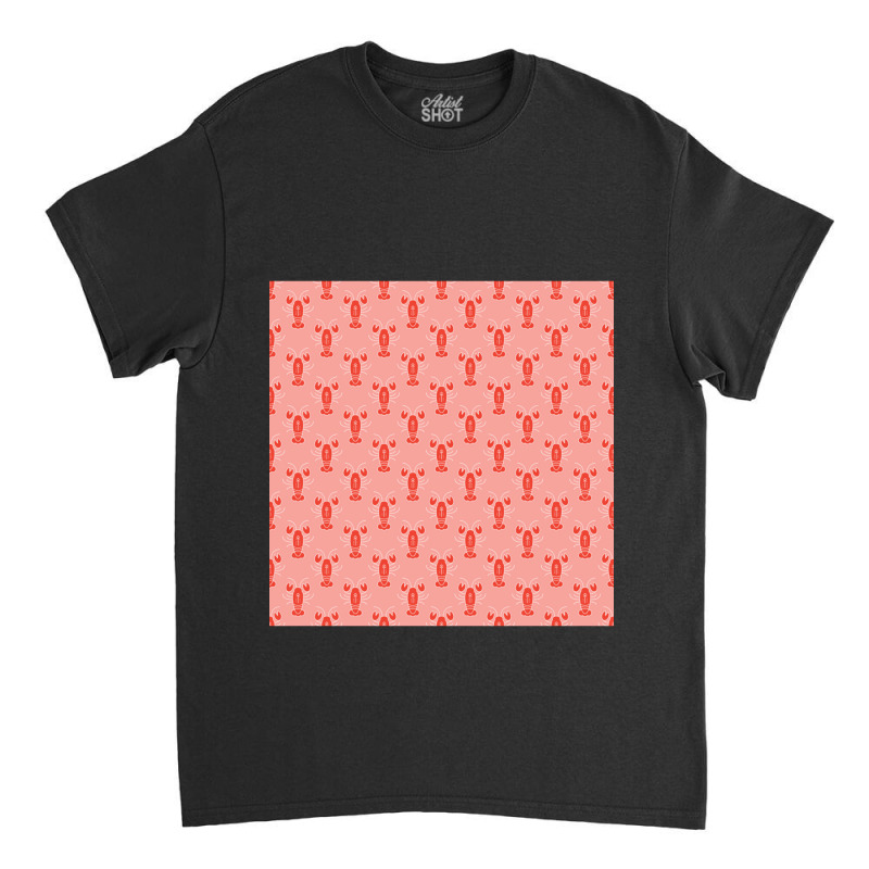 Crustaceancore Lobster Pattern Classic T-shirt | Artistshot