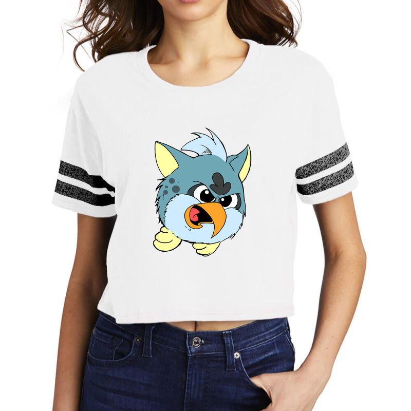 Angry Furbs Scorecard Crop Tee by lullabellelaart | Artistshot