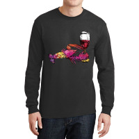 Crustaceancore Lobster With Wine Glass Long Sleeve Shirts | Artistshot