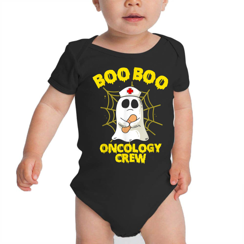 Halloween Costume Oncology Nurse Boo Boo Crew Shirt Baby Bodysuit by Orchid | Artistshot