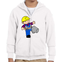 Bob The Builder Youth Zipper Hoodie | Artistshot