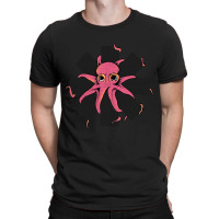 Red Octopus Vintage T-shirt | Artistshot