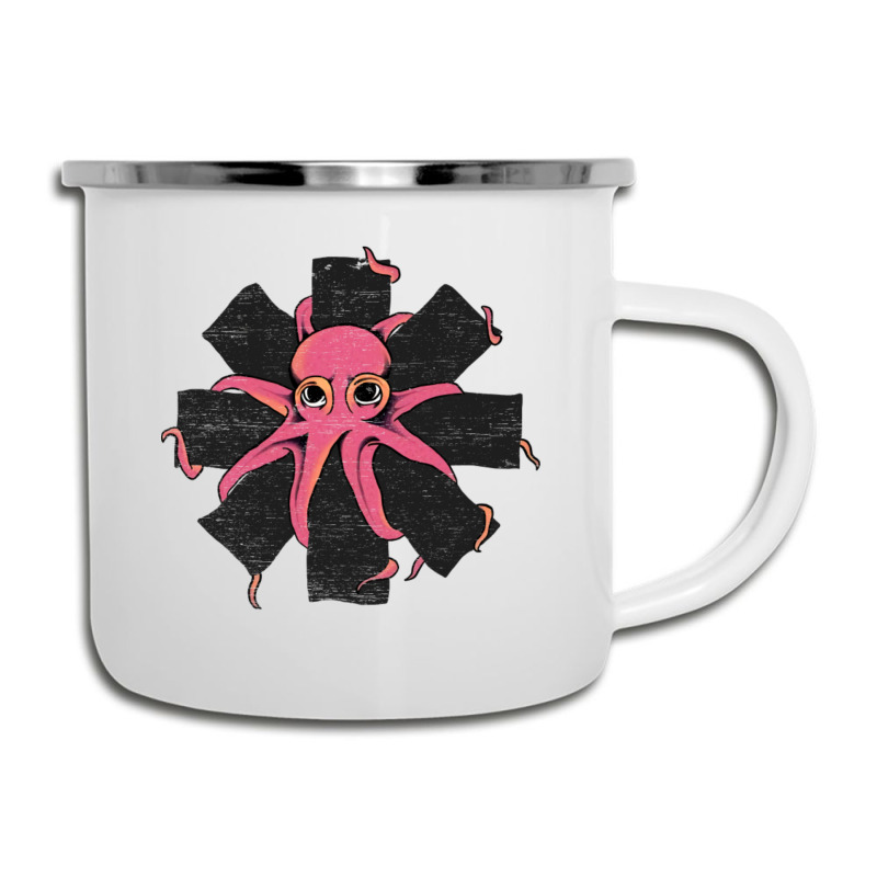 Red Octopus Vintage Camper Cup | Artistshot