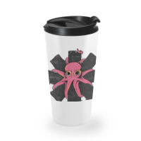 Red Octopus Vintage Travel Mug | Artistshot