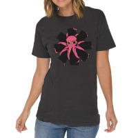 Red Octopus Vintage Vintage T-shirt | Artistshot