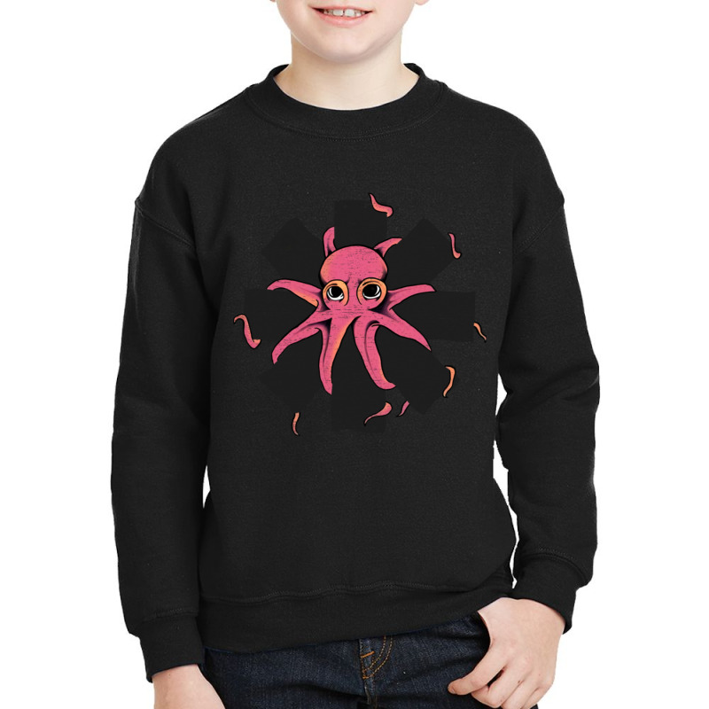 Red Octopus Vintage Youth Sweatshirt | Artistshot