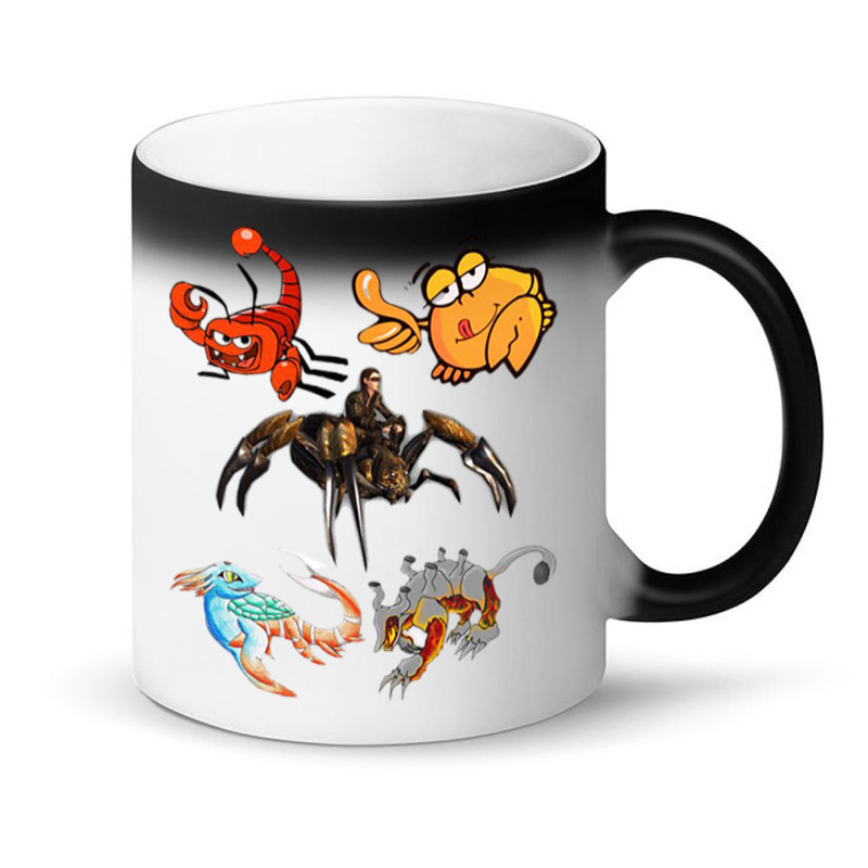 Crustaceancore Ocean Lovers Sea Life Animal Lovers 4 Magic Mug | Artistshot