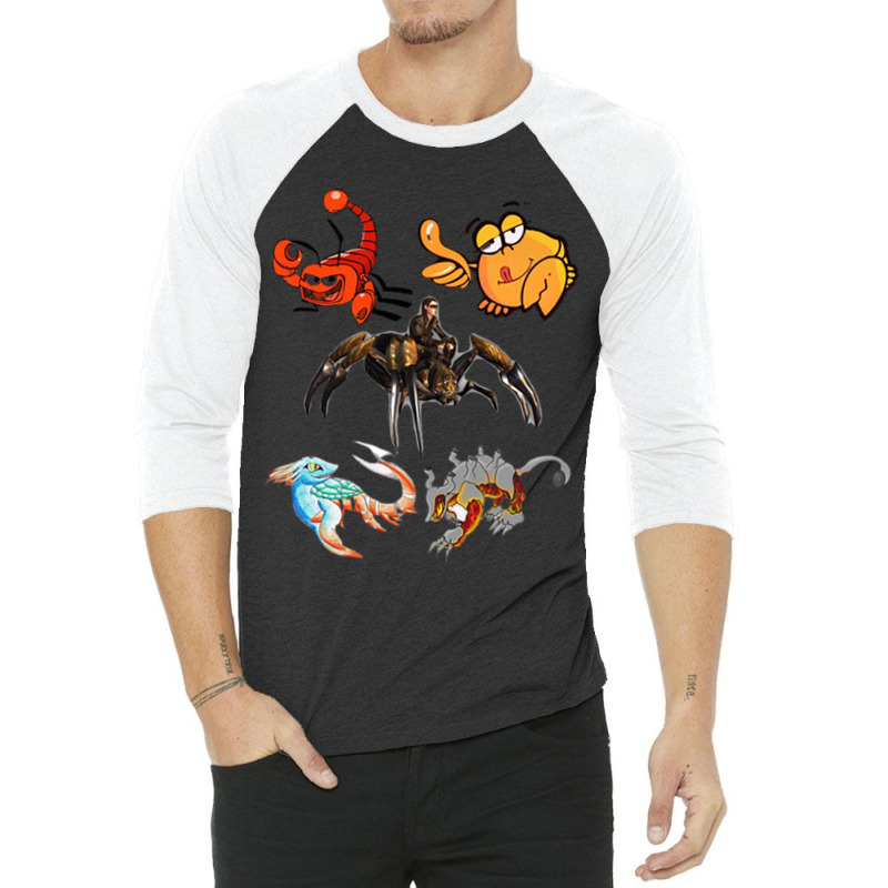 Crustaceancore Ocean Lovers Sea Life Animal Lovers 4 3/4 Sleeve Shirt | Artistshot