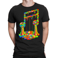 Melting Music Note Cute Musician Song Writer Singer T-shirt | Artistshot