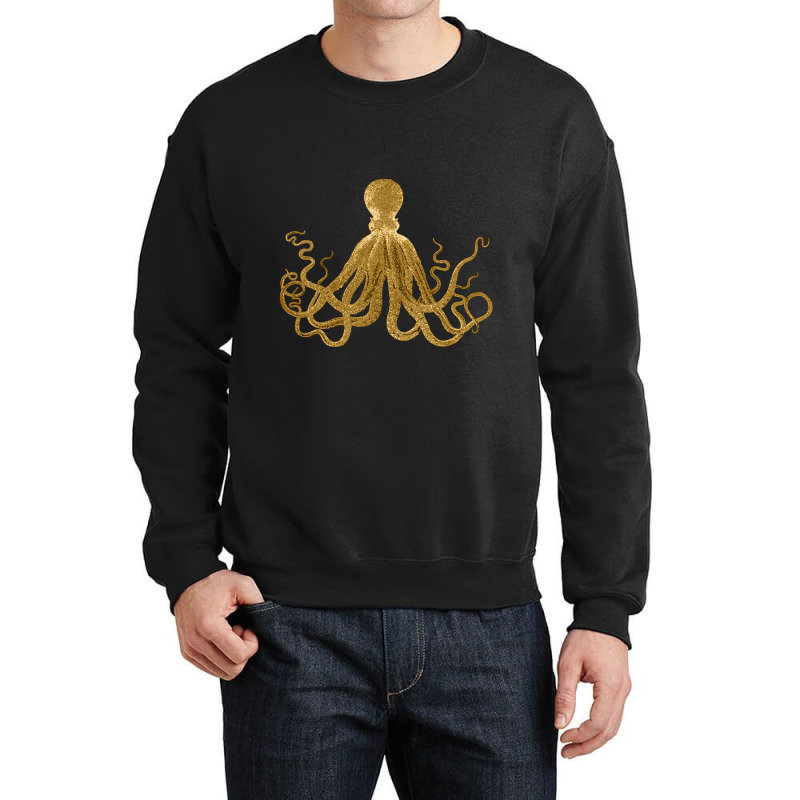 Golden  Crustaceancore Crewneck Sweatshirt | Artistshot