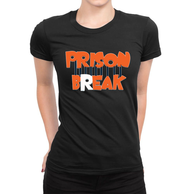 Prison Break Ladies Fitted T-Shirt by zainuljaelani | Artistshot