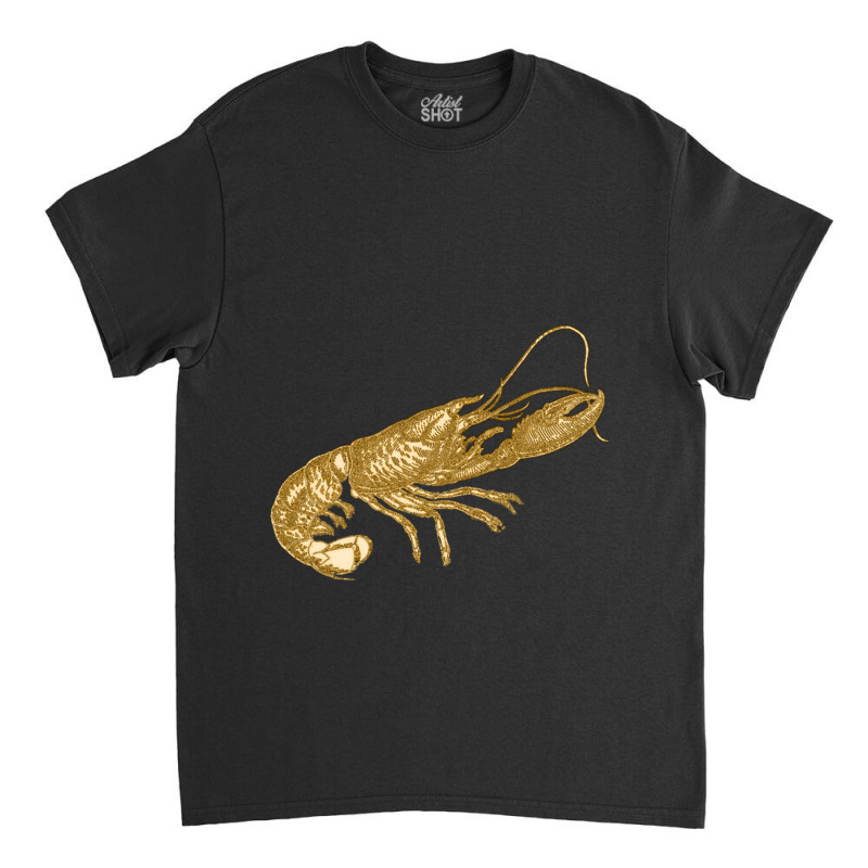 Golden Crustaceancore Classic T-shirt | Artistshot