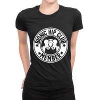 Bionic Hip Club Book Ladies Fitted T-shirt | Artistshot