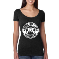 Bionic Hip Club Book Women's Triblend Scoop T-shirt | Artistshot