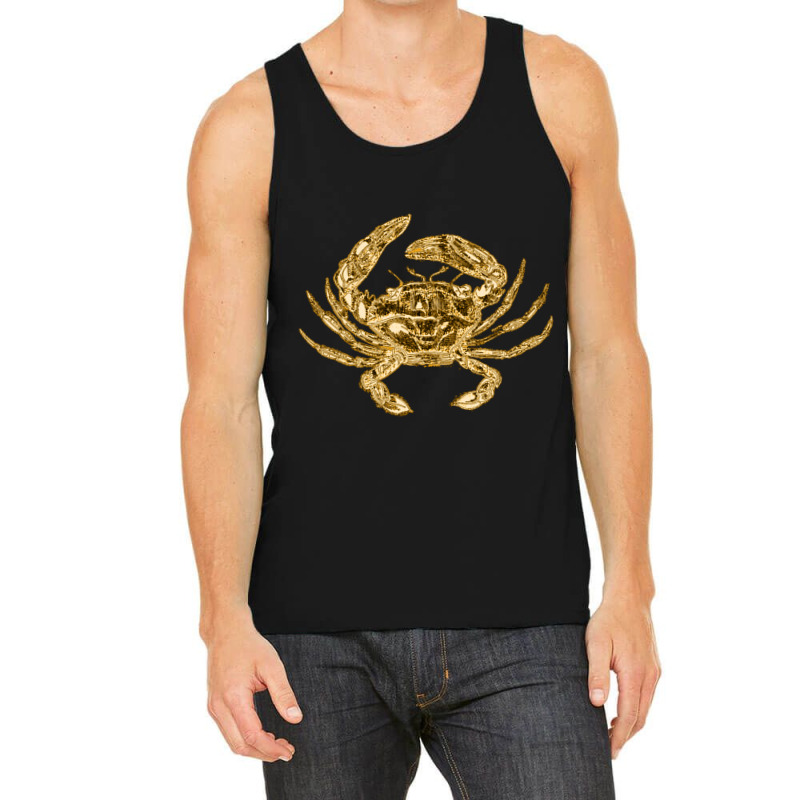 Golden Crustaceancore Tank Top | Artistshot