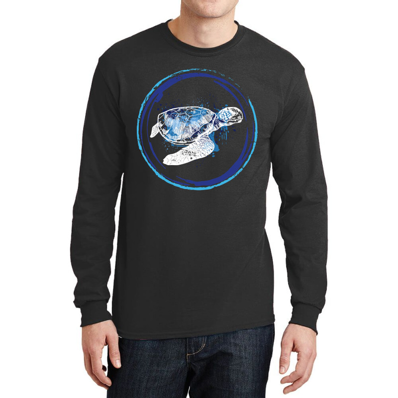 Sea Turtle Ocean Animal, Sea Turtle, Ocean Animal, Sea Turtle Ocean An Long Sleeve Shirts | Artistshot