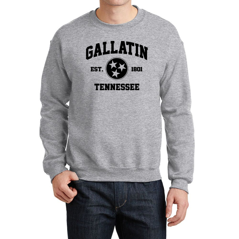 Gallatin Tennssee Crewneck Sweatshirt by Cocoa | Artistshot