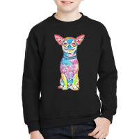 Chihuahua Spiked Collar Youth Sweatshirt | Artistshot