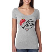 Puerto Rico Love Forever Women's Triblend Scoop T-shirt | Artistshot