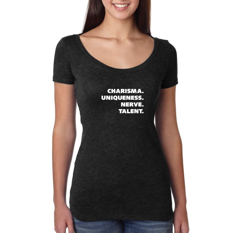 Charisma Women's Triblend Scoop T-shirt by WayneDavid | Artistshot