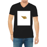 Golden Crustaceancore Sleeveless Top V-neck Tee | Artistshot