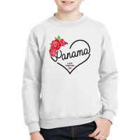 Panama Love Forever Youth Sweatshirt | Artistshot