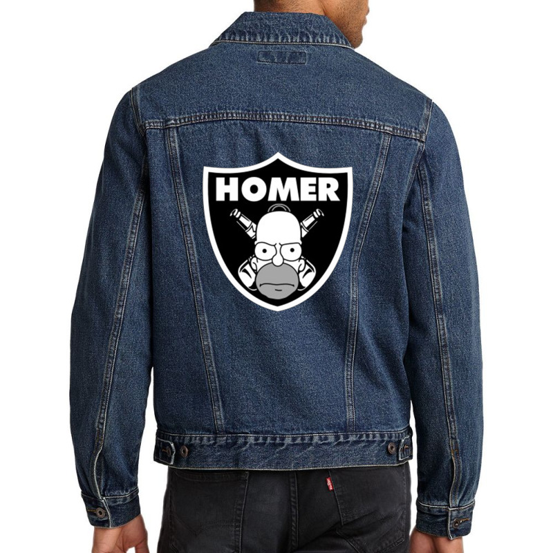 Homer Men Denim Jacket | Artistshot
