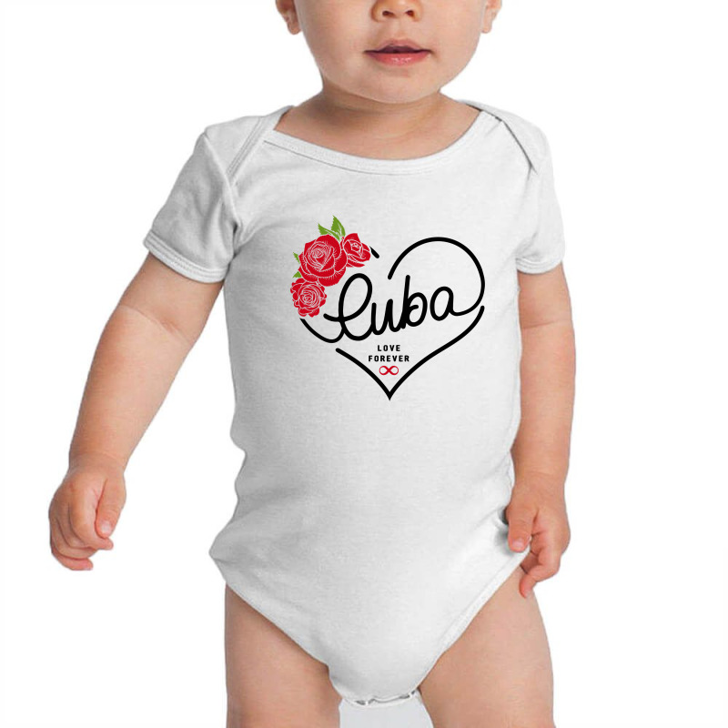 Cuba Love Forever Baby Bodysuit by honeysuckle | Artistshot