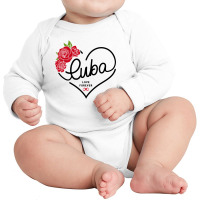 Cuba Love Forever Long Sleeve Baby Bodysuit | Artistshot