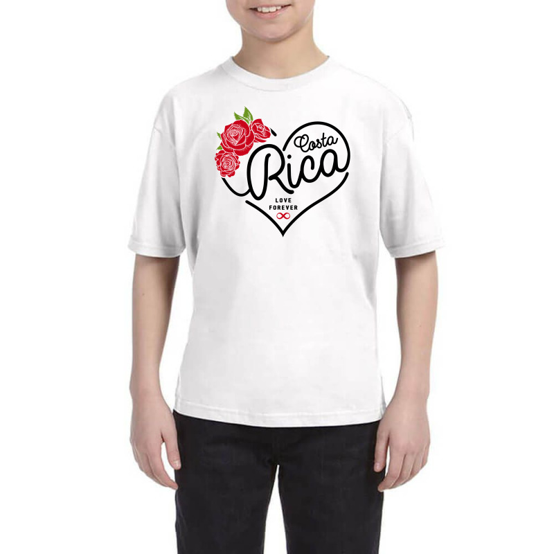 Costa Rica Love Forever Youth Tee by honeysuckle | Artistshot