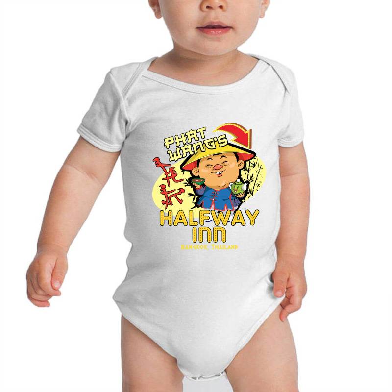 Phat Wang's Halfway Inn Bangkok Thailand Funny T Shirt Baby Bodysuit by Parama Store | Artistshot