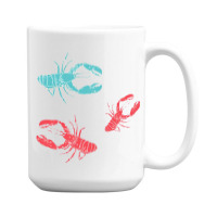 Lobsters Crustacean Core 15 Oz Coffee Mug | Artistshot