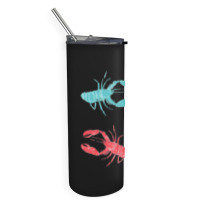 Lobsters Crustacean Core Skinny Tumbler | Artistshot