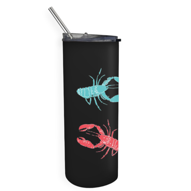 Lobsters Crustacean Core Skinny Tumbler | Artistshot