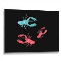 Lobsters Crustacean Core Metal Print Horizontal | Artistshot