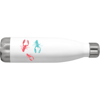 Lobsters Crustacean Core Stainless Steel Water Bottle | Artistshot