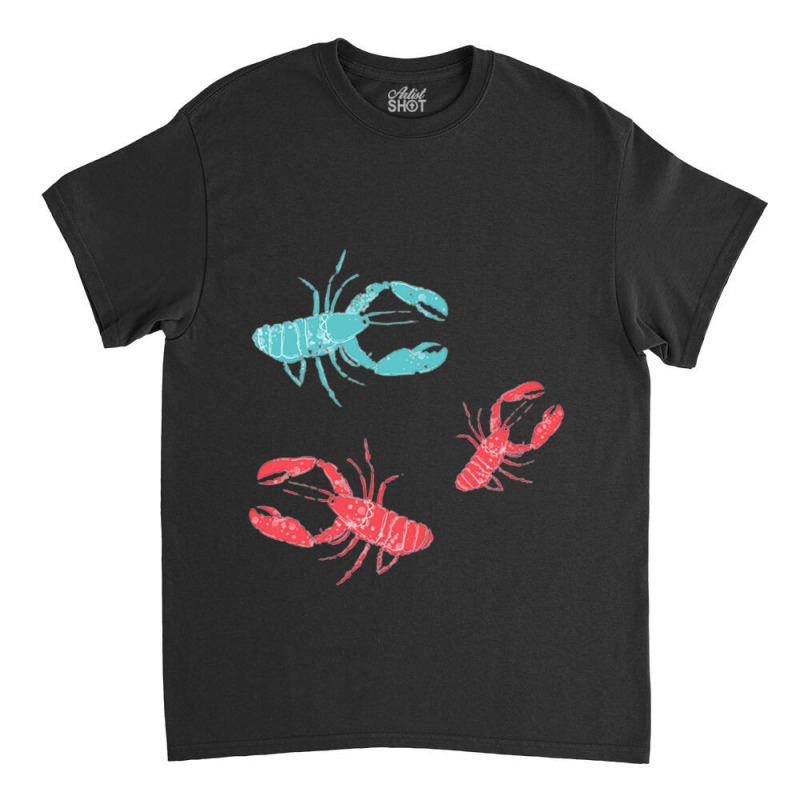 Lobsters Crustacean Core Classic T-shirt | Artistshot