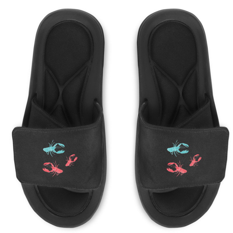 Lobsters Crustacean Core Slide Sandal | Artistshot