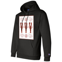 Lobsters Crustaceancore Champion Hoodie | Artistshot