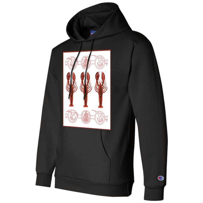 Lobsters Crustaceancore Champion Hoodie | Artistshot