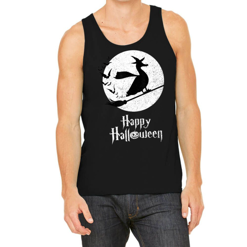 Halloween Costume Witch Pekin Duck Lover Tank Top by Aiello Mcdade | Artistshot