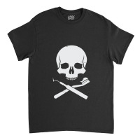 Dentist  Skull And Dental Picks Classic T-shirt | Artistshot