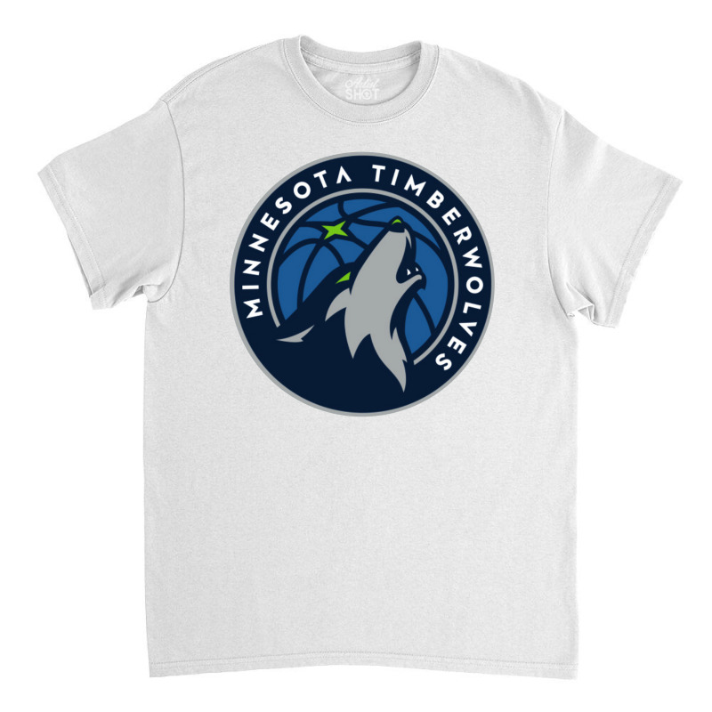 Timberwolves Basketball Classic T-shirt by GassPoll | Artistshot