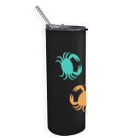 Pretend I_m A Crab In The Ocean Skinny Tumbler | Artistshot