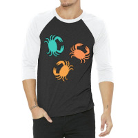 Pretend I_m A Crab In The Ocean 3/4 Sleeve Shirt | Artistshot