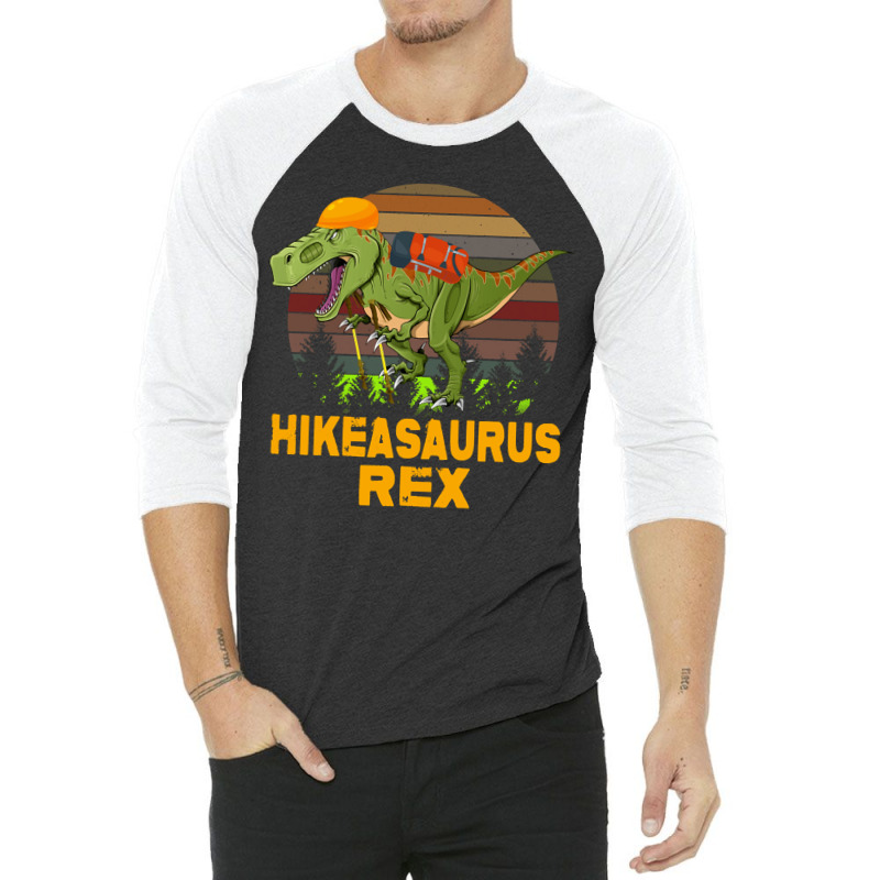 Hikeasaurus Dinosaur, Hikeasaurus Dinosaur Art, Hikeasaurus Dinosaur P 3/4 Sleeve Shirt | Artistshot